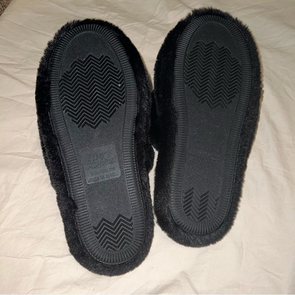 Betsey Johnson Fur Slippers - Picture 5 of 5